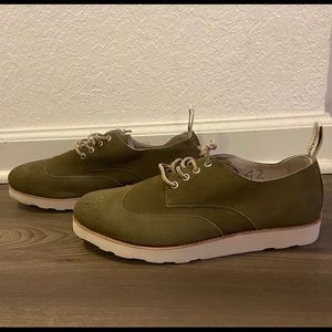 NWOB Blackstone genuine suede leather saddle shoes size EU 42 US 9 9.5